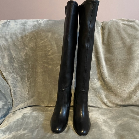 Stuart Weitzman Milla leather block heel boots. Brand New!! - Picture 2 of 7